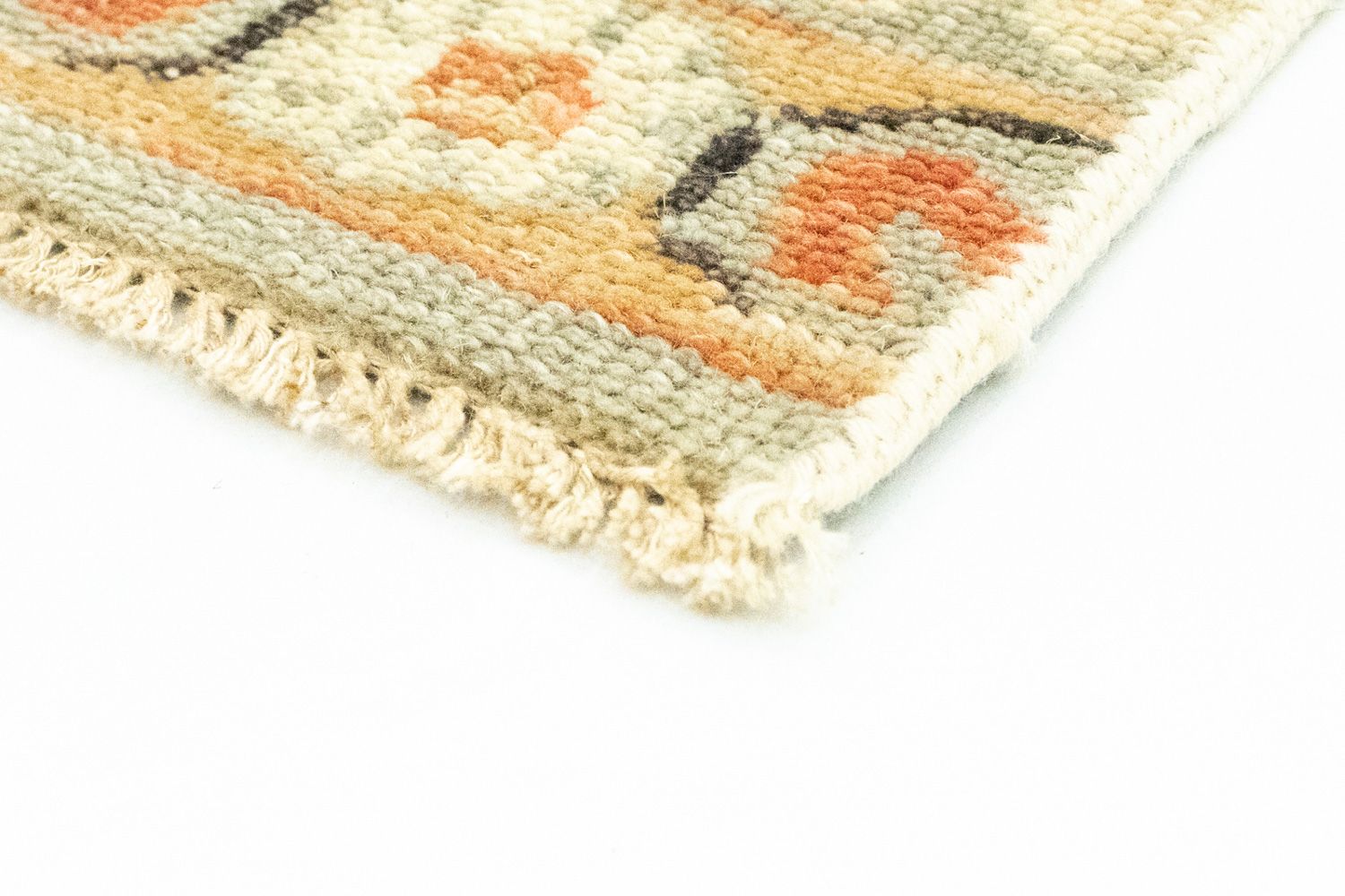 Designer tæppe - 92 x 60 cm - beige