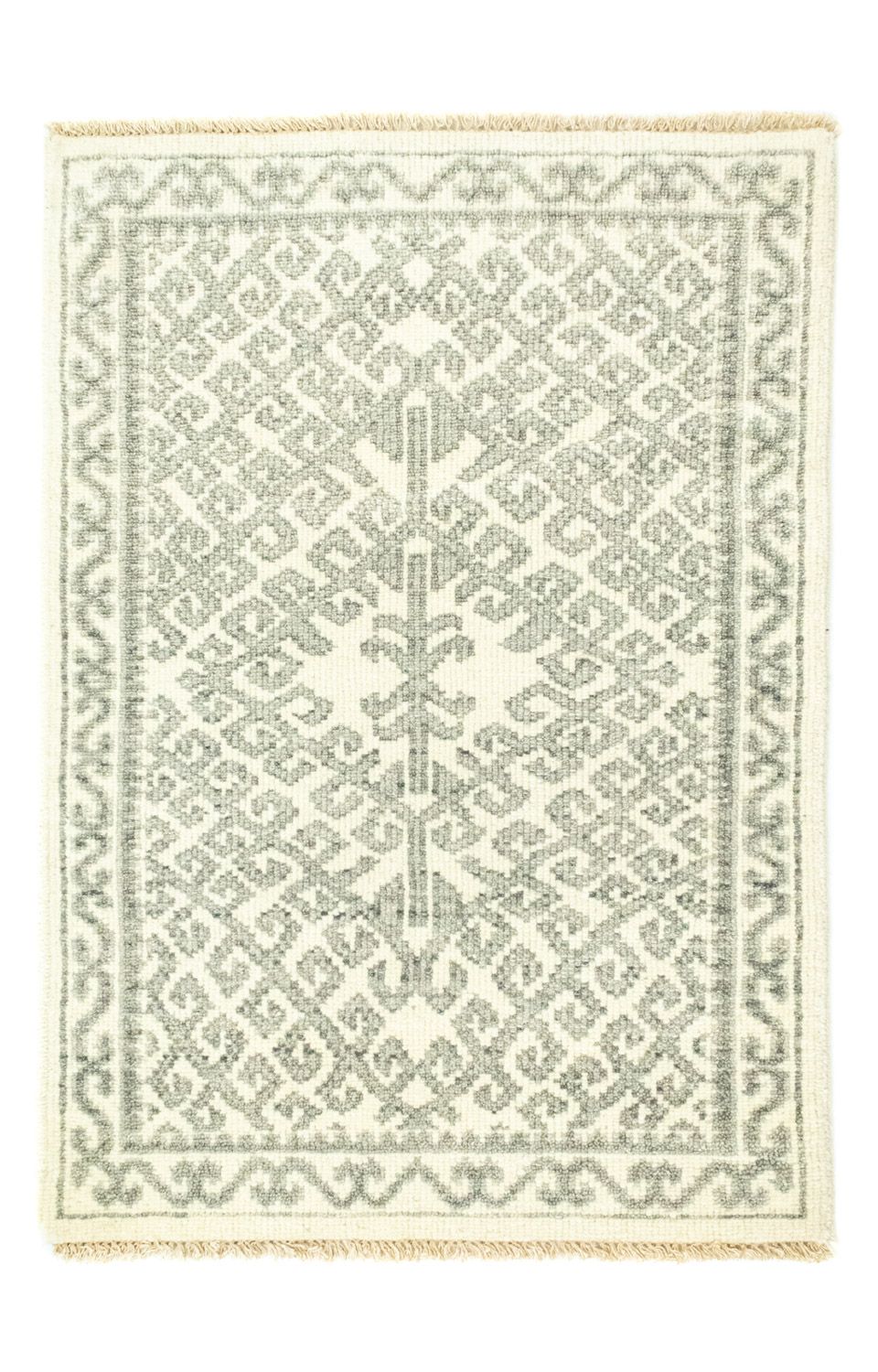 Designer tæppe - 88 x 62 cm - grå
