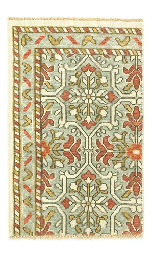 Designer tæppe - 92 x 60 cm - beige