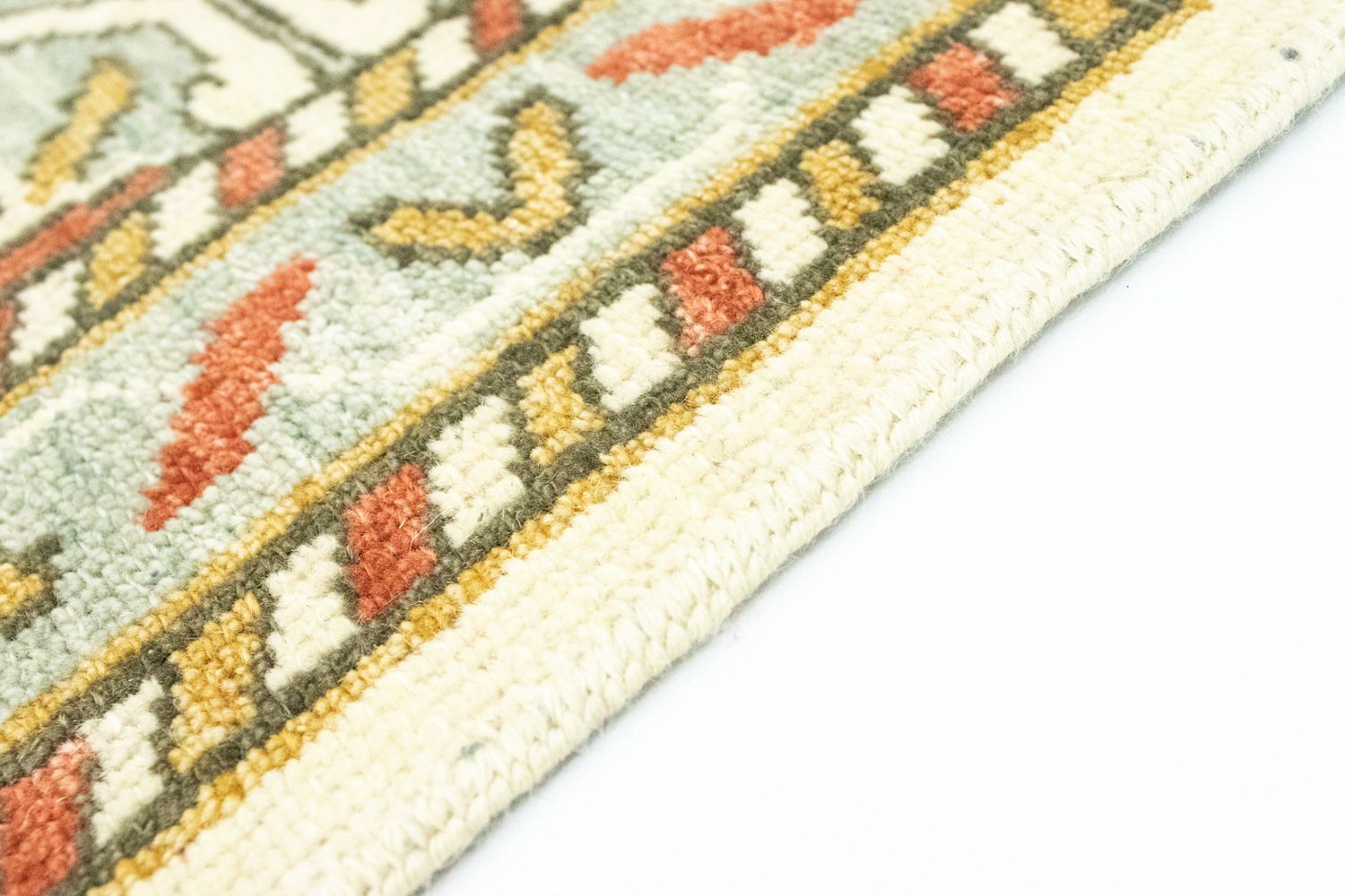 Designer tæppe - 92 x 60 cm - beige