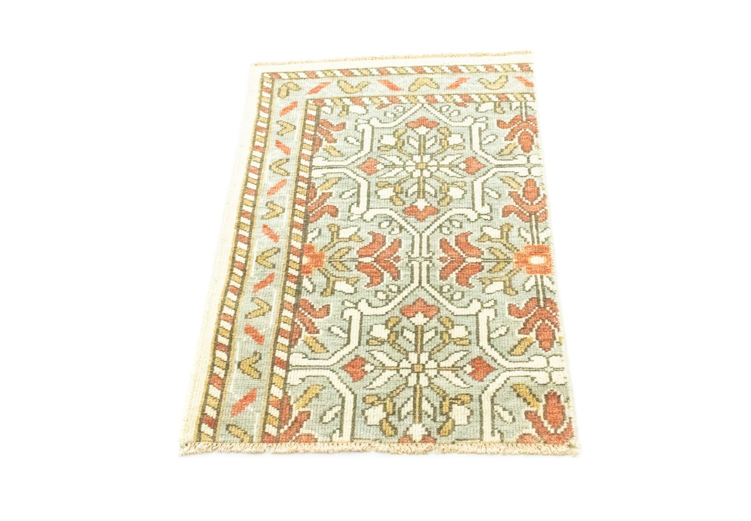 Designer tæppe - 92 x 60 cm - beige