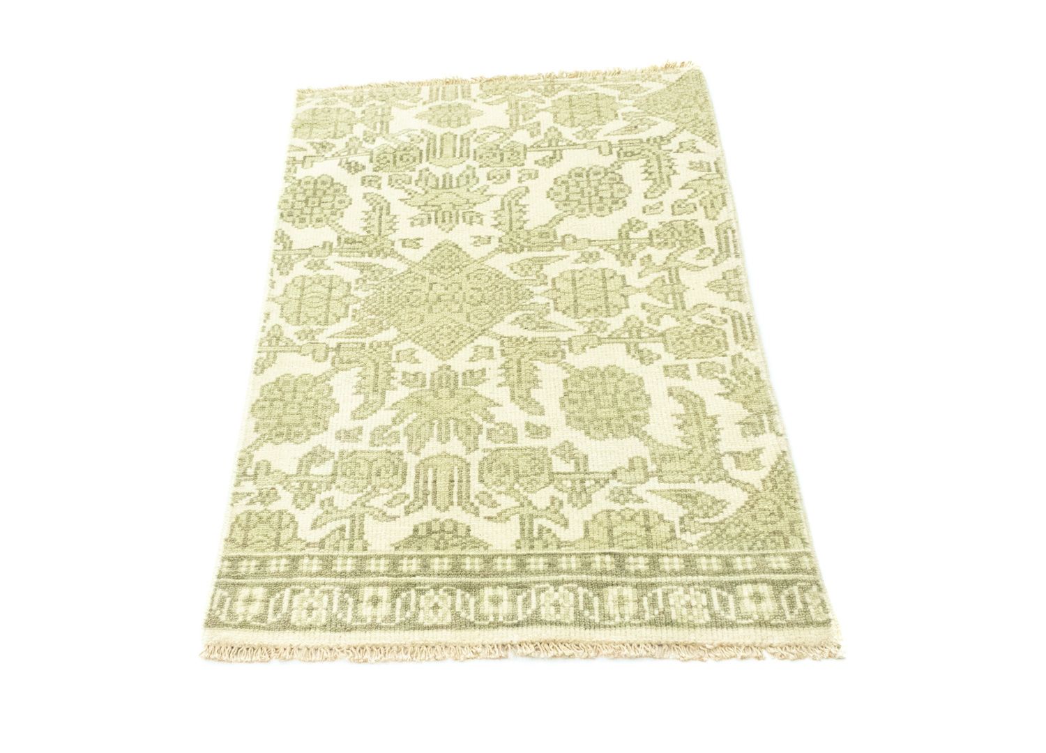 Designer tæppe - 97 x 61 cm - beige