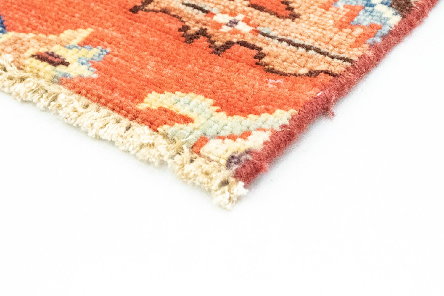 Designer tæppe - 94 x 78 cm - orange