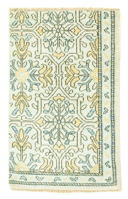 Designer tæppe - 93 x 58 cm - beige