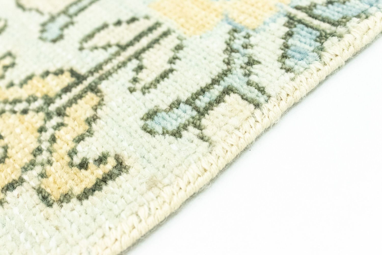 Designer tæppe - 93 x 58 cm - beige
