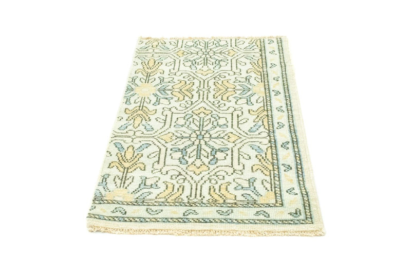 Designer tæppe - 93 x 58 cm - beige