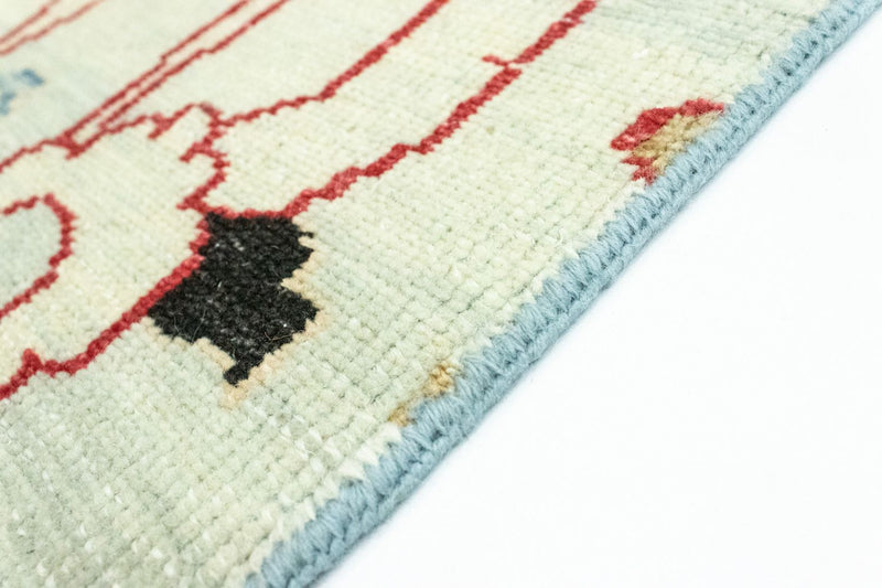 Designer tæppe - 93 x 62 cm - flerfarvet