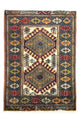 Turkaman-tæppe 86x60cm - Persisk tæppe
