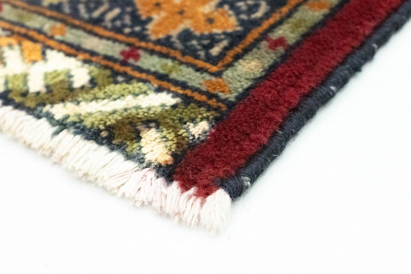 Turkaman-tæppe - 87 x 60 cm - rød