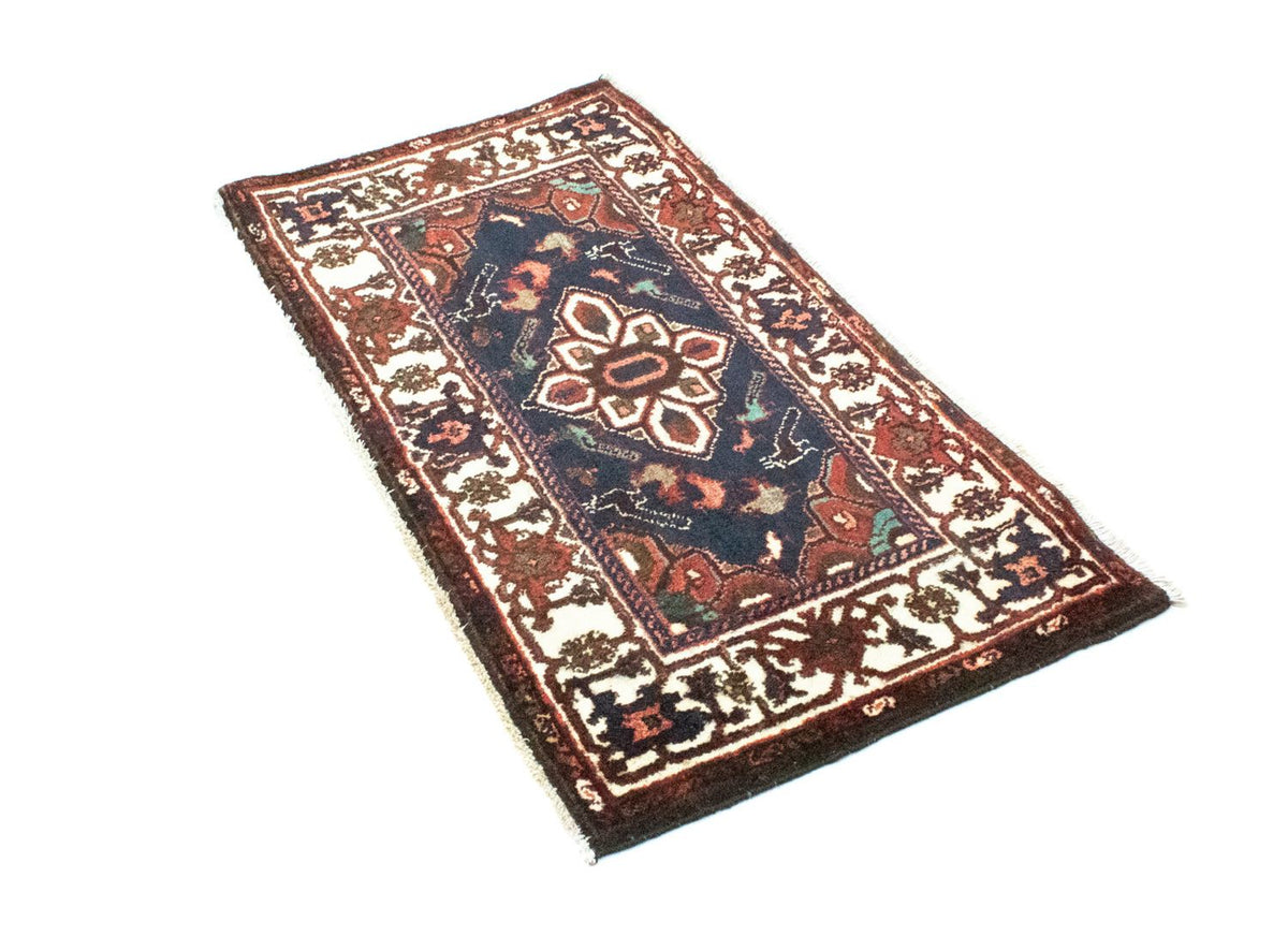 Persisk tæppe - Nomadisk - 106 x 59 cm - blå