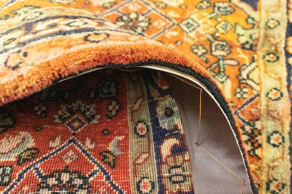 Persisk tæppe - Bijar - 85 x 75 cm - orange