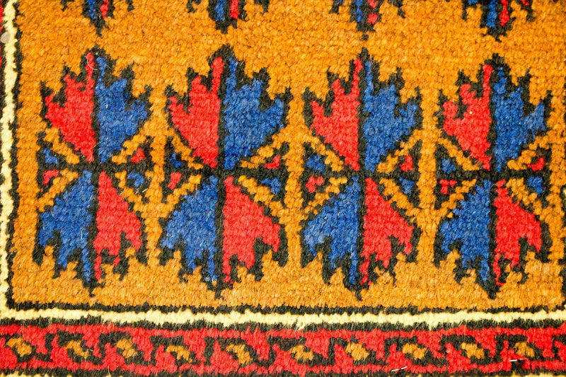 Baluch-tæppe - 135 x 75 cm - orange