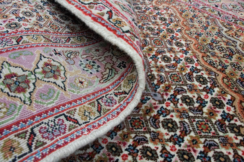 Persisk tæppe - Tabriz - Royal - 125 x 83 cm - brun