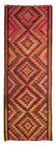 Antikt kilim Tæppe 380x150cm