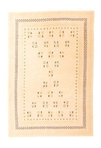 Gabbeh Tæppe - Loribaft Softy - 197 x 140 cm - flerfarvet