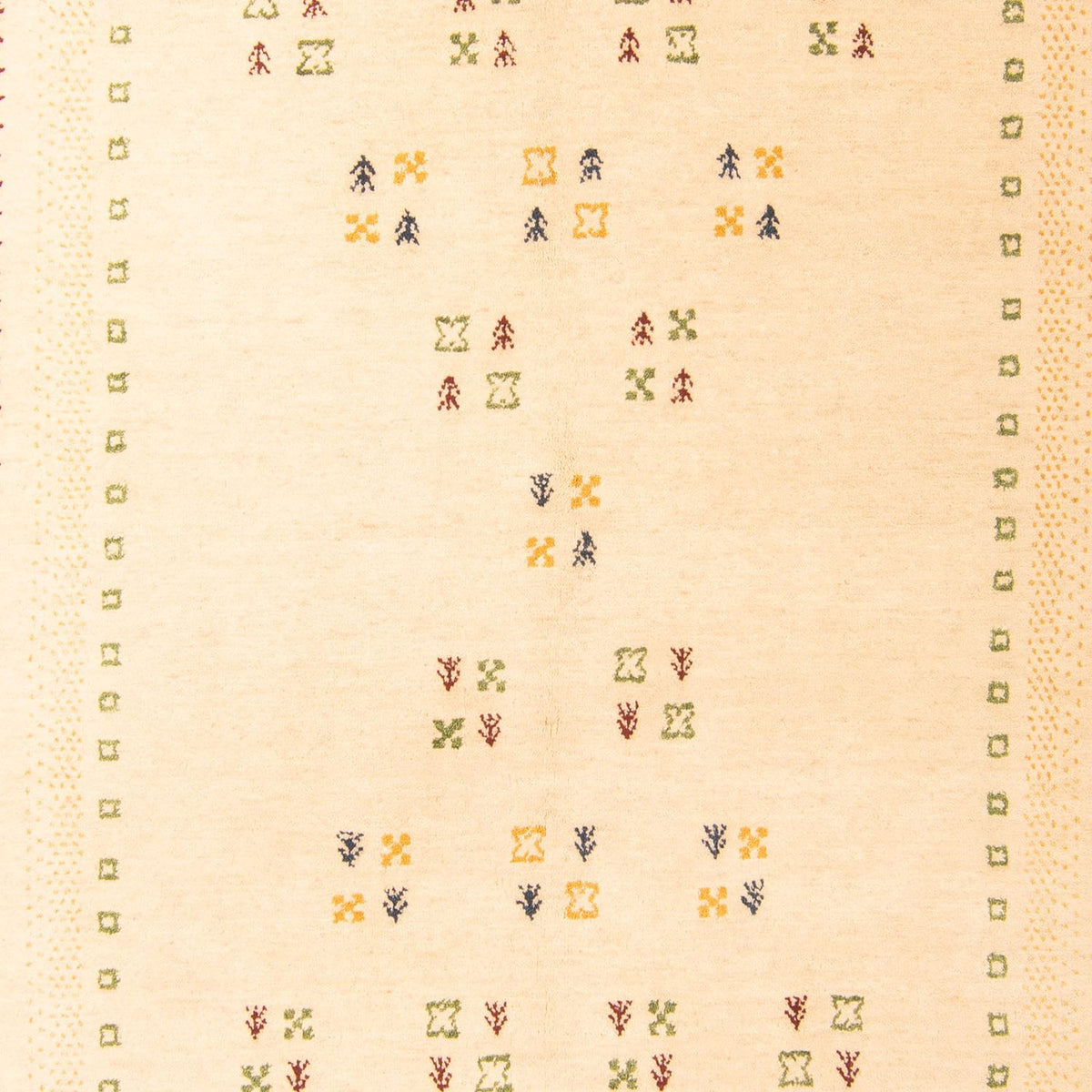 Gabbeh Tæppe - Loribaft Softy - 197 x 140 cm - flerfarvet