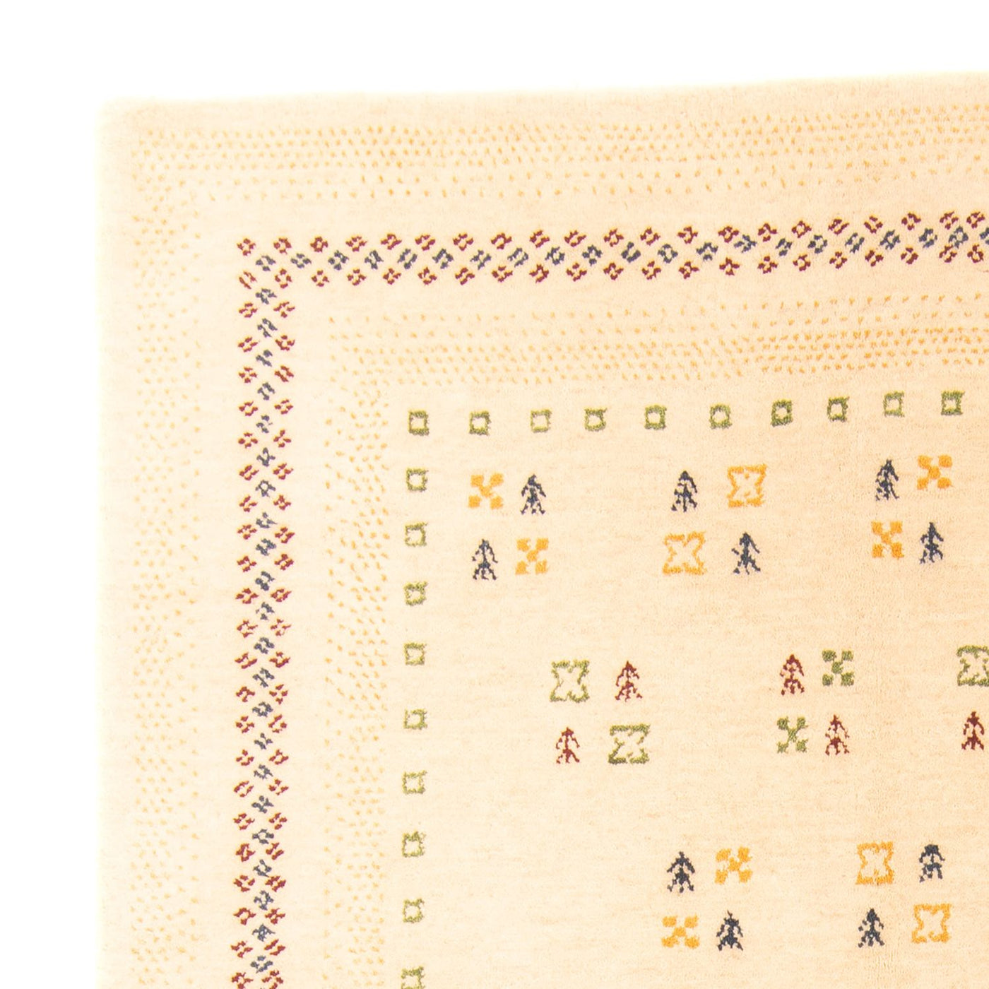 Loribaft Loom Tæppe 197x140cm - Uldtæppe