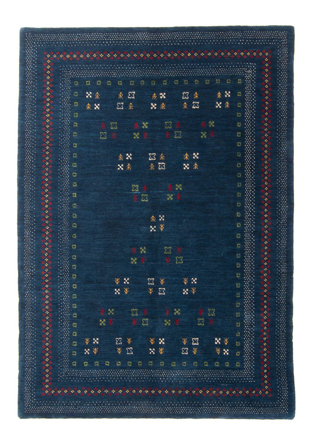 Gabbeh Tæppe - Loribaft Softy - 197 x 143 cm - flerfarvet