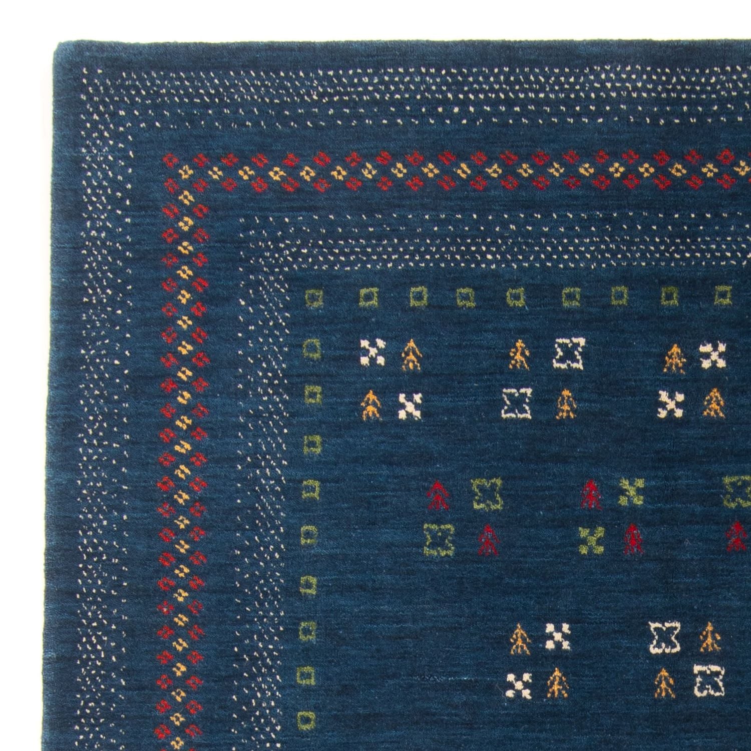 Gabbeh Tæppe - Loribaft Softy - 197 x 143 cm - flerfarvet