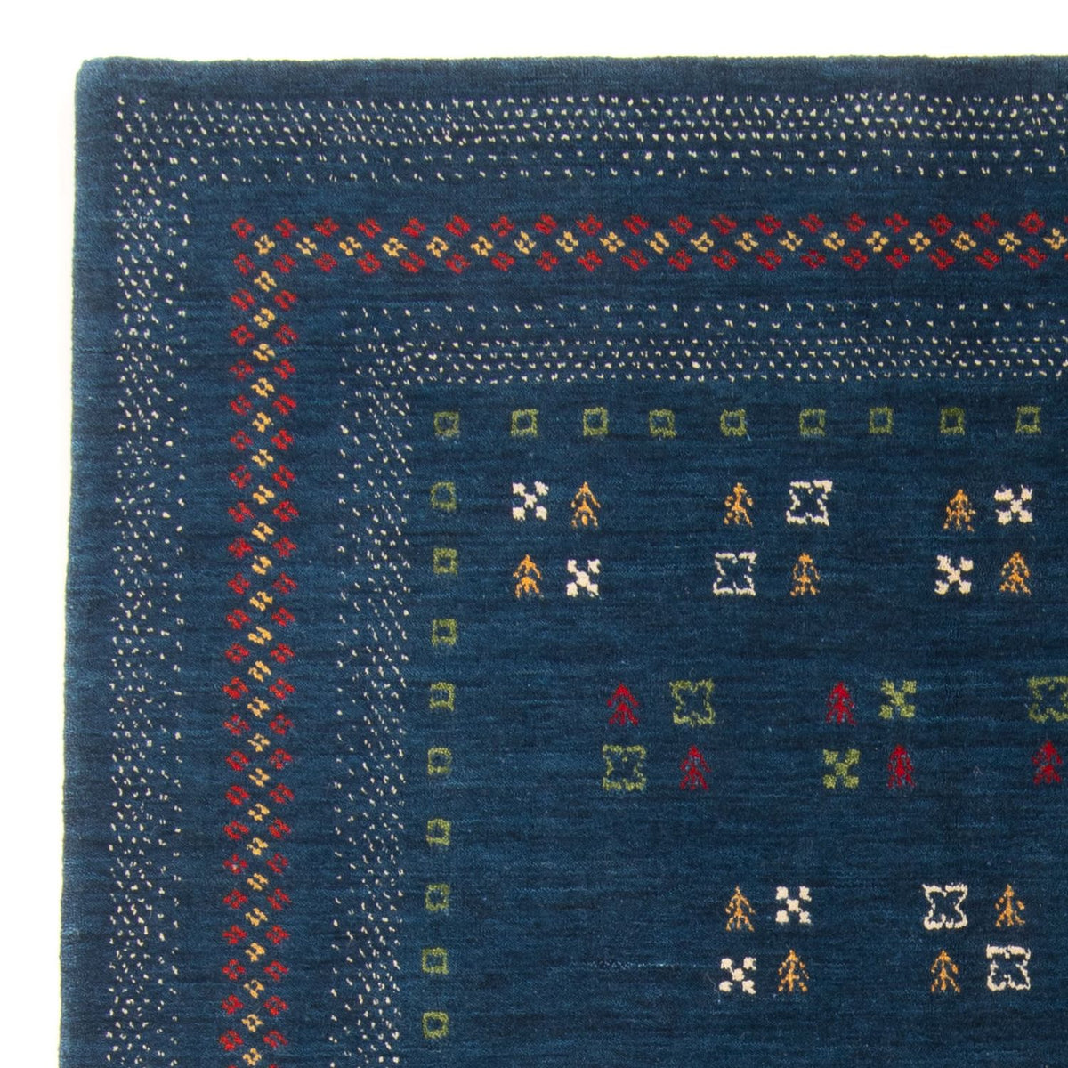 Gabbeh Tæppe - Loribaft Softy - 197 x 143 cm - flerfarvet