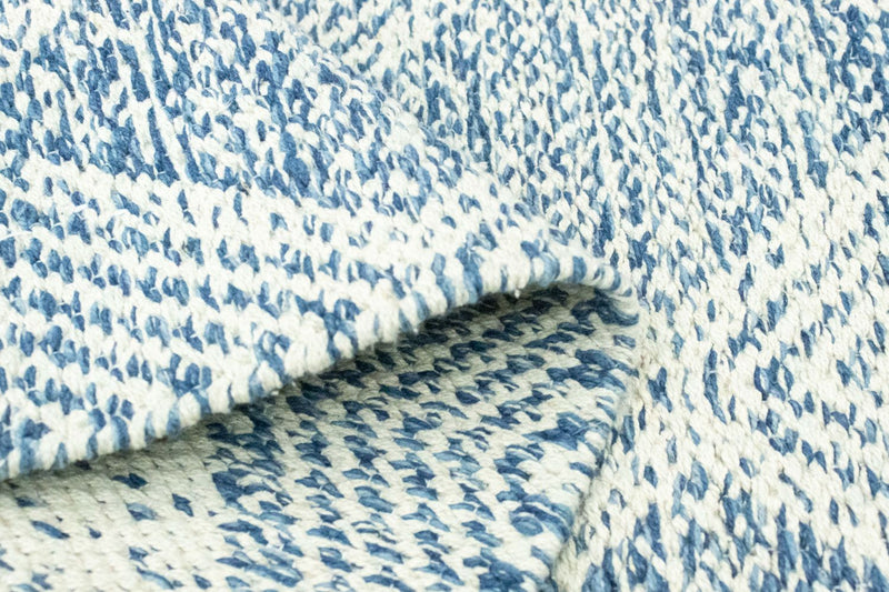 Kelim-tæppe - Trendy - 92 x 62 cm - lyseblå