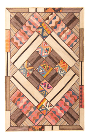 Patchwork-tæppe - 230 x 160 cm - flerfarvet