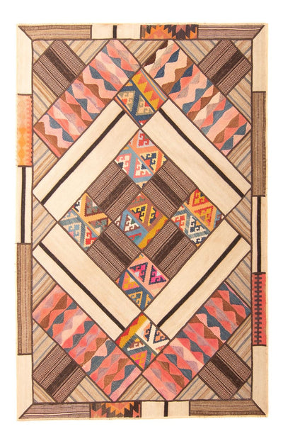 Patchwork-tæppe 160x230cm - Perserteppich Wollteppich