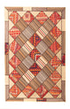 Patchwork-tæppe 230x160cm - Perserteppich Wollteppich