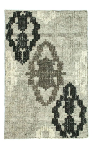 Kelim-tæppe - Trendy - 92 x 63 cm - grøn
