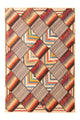 Patchwork-tæppe 200x150cm - Perserteppich Wollteppich