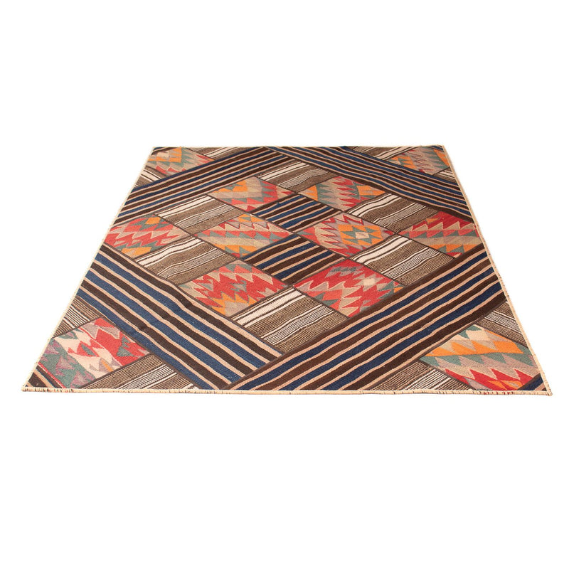 Patchwork-tæppe - 200 x 150 cm - flerfarvet