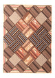 Patchwork-tæppe 200x150cm - Perserteppich Wollteppich