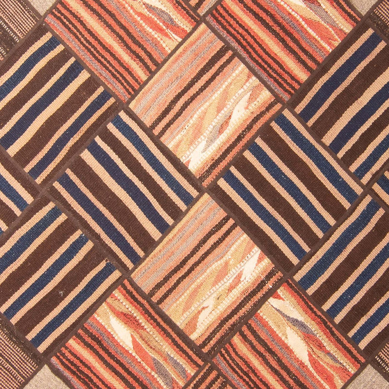 Patchwork-tæppe - 200 x 150 cm - flerfarvet