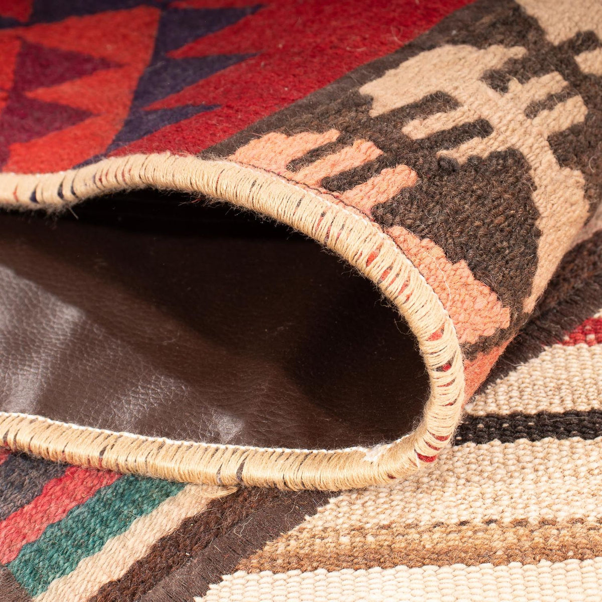 Patchwork-tæppe - 200 x 150 cm - flerfarvet