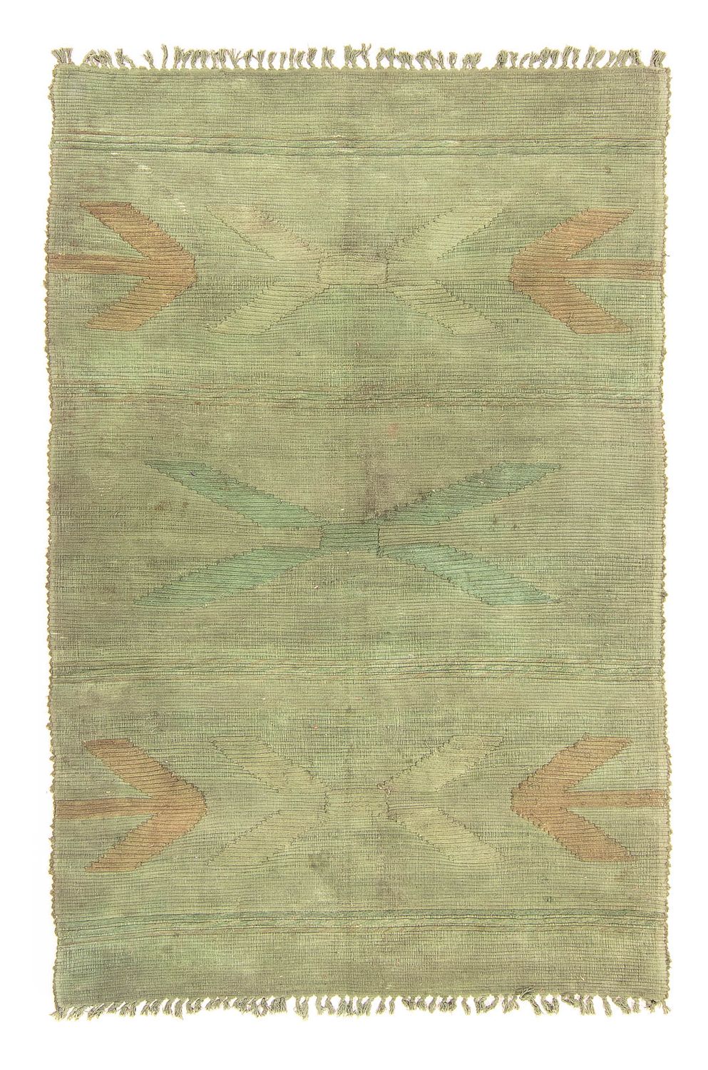 Kelim-tæppe - Trendy - 208 x 130 cm - grøn