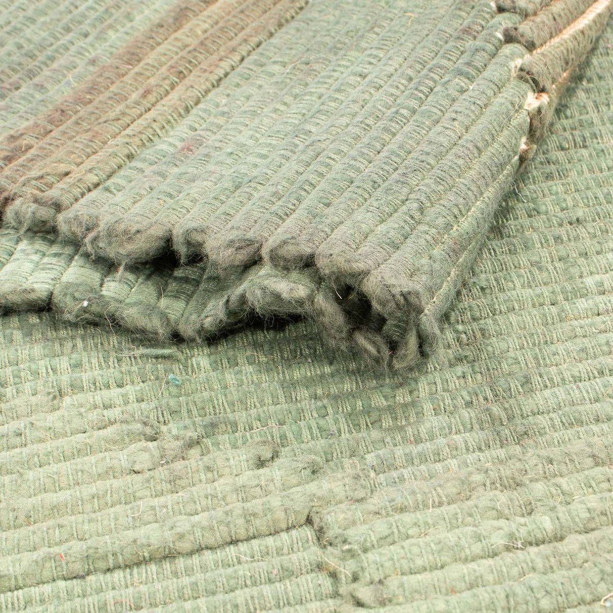 Kelim-tæppe - Trendy - 208 x 130 cm - grøn