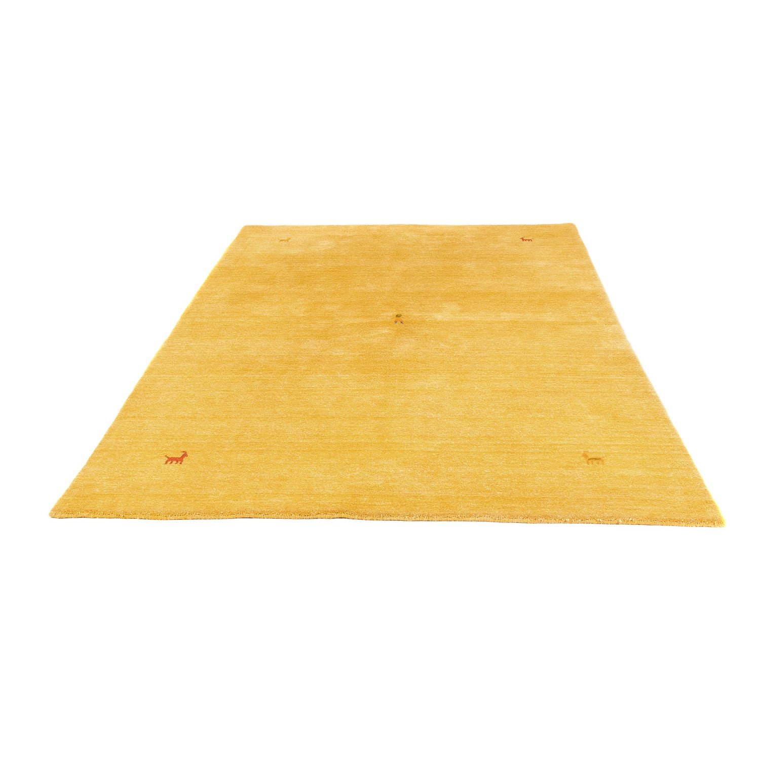 Gabbeh-tæppe - Indus - 238 x 171 cm - guld