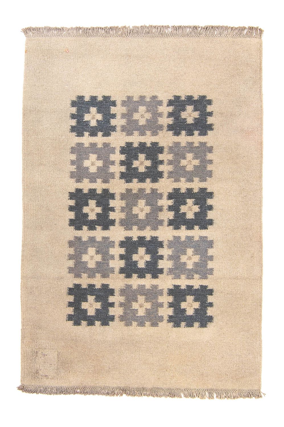 Kelim-tæppe - Trendy - 178 x 117 cm - beige