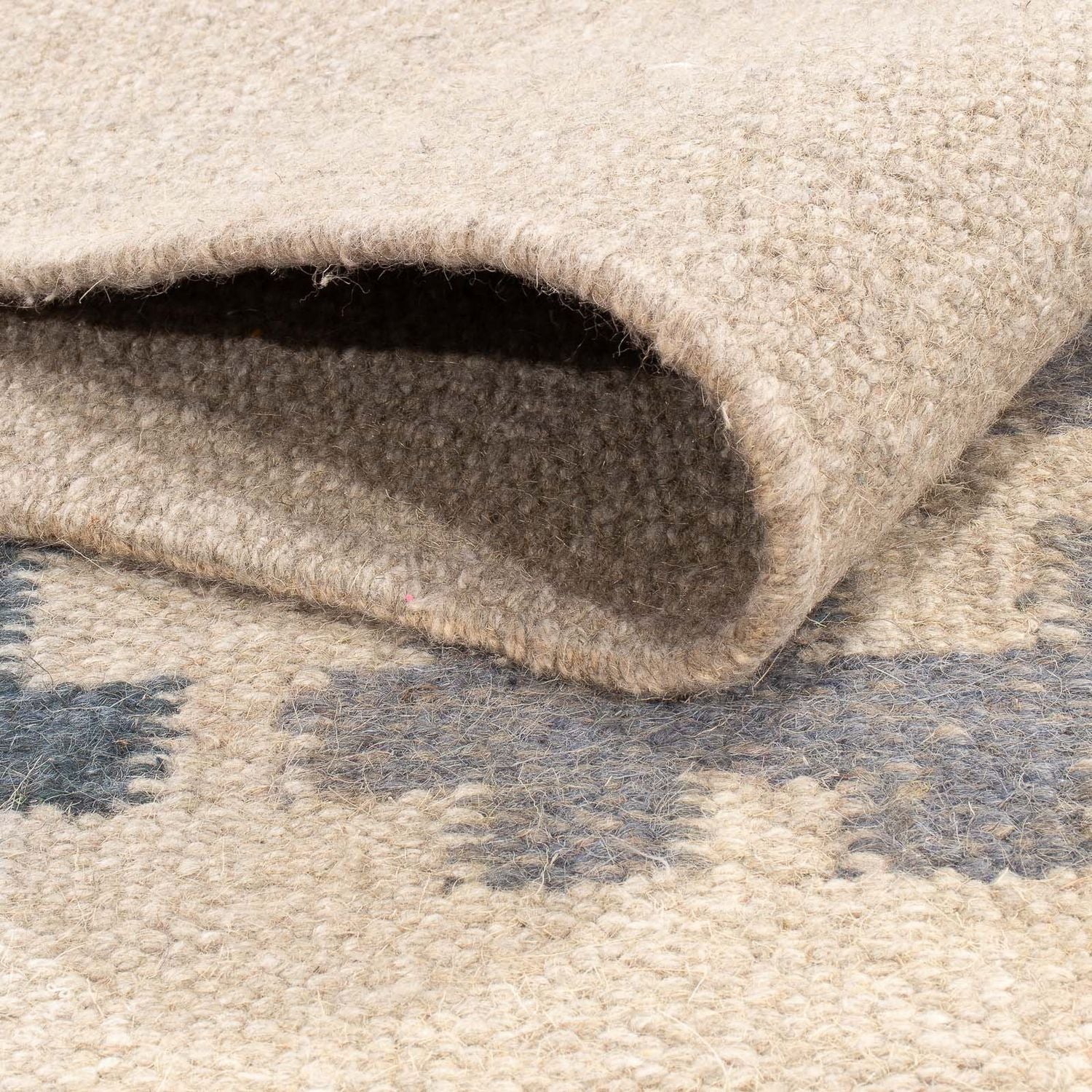 Kelim-tæppe - Trendy - 178 x 117 cm - beige
