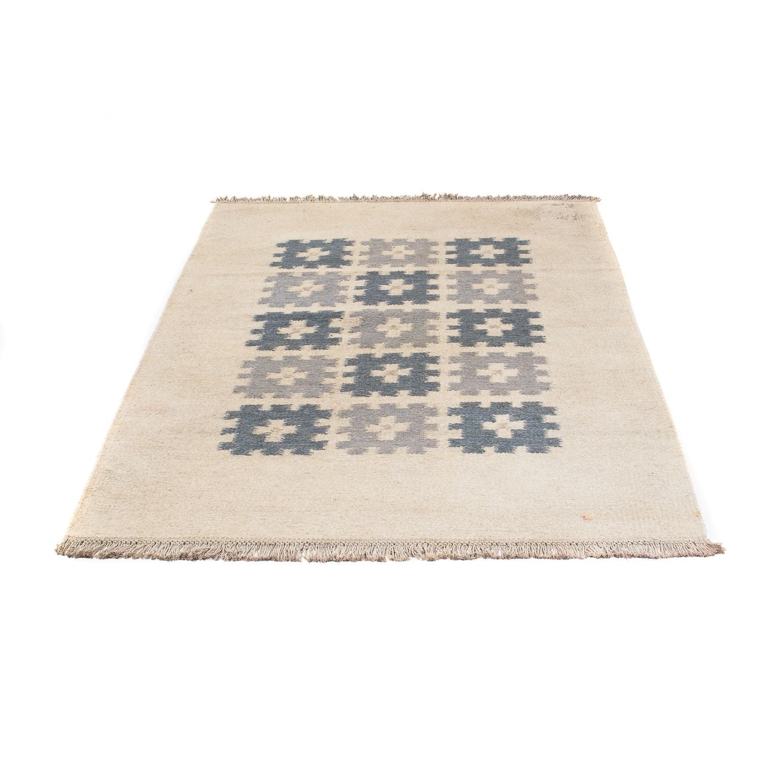 Kelim-tæppe - Trendy - 178 x 117 cm - beige