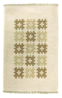 Kelim-tæppe - Trendy - 176 x 116 cm - beige