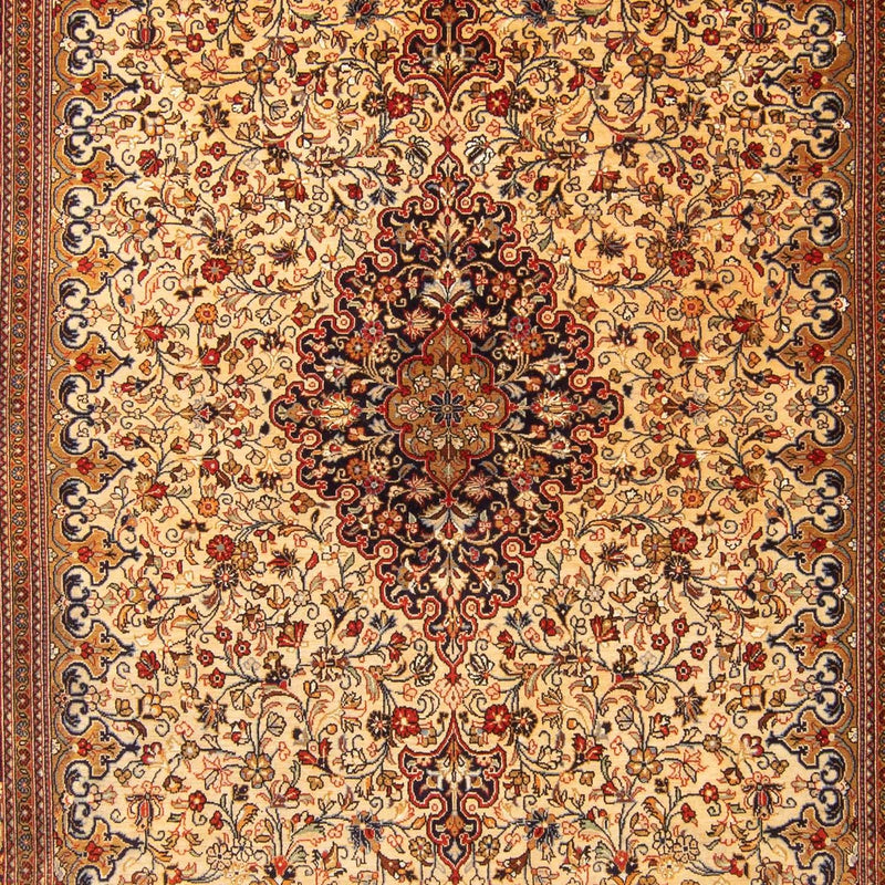 Persisk tæppe - Ghom - 210 x 145 cm - beige