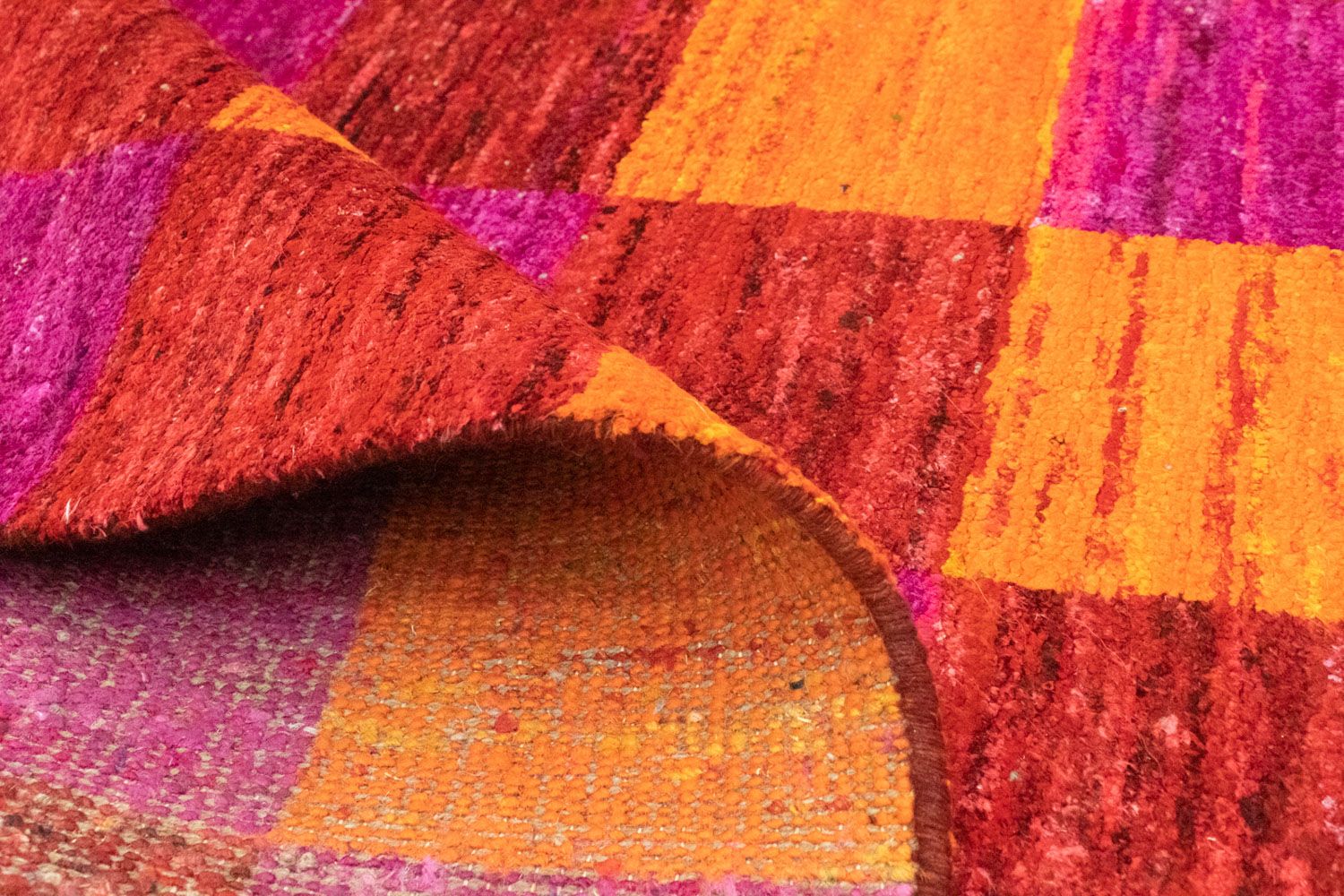 Designer tæppe - 243 x 160 cm - farvet