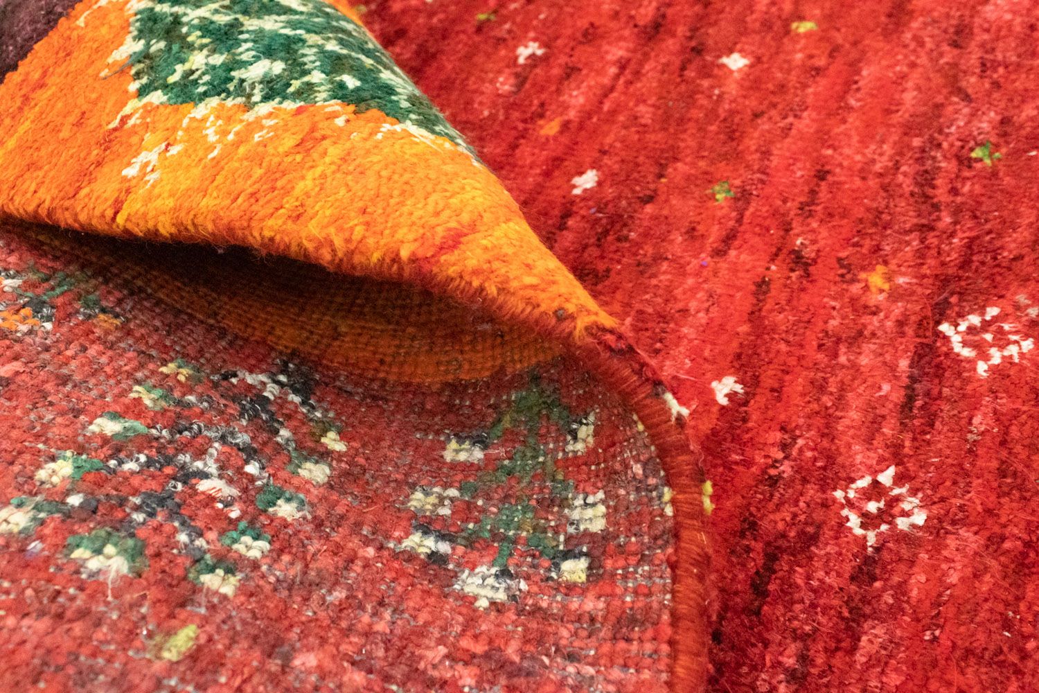 Designer tæppe - 265 x 175 cm - orange