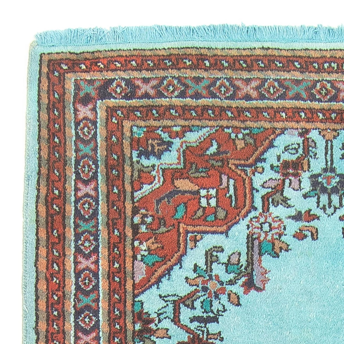 Orientalsk tæppe - Indus - 180 x 97 cm - lyseblå