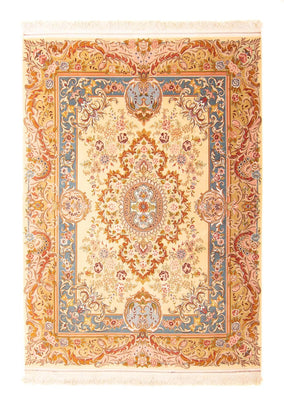 Persisk tæppe - Tabriz - Premium - 200 x 145 cm - beige