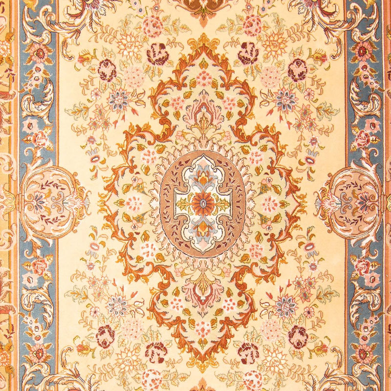 Persisk tæppe - Tabriz - Premium - 200 x 145 cm - beige