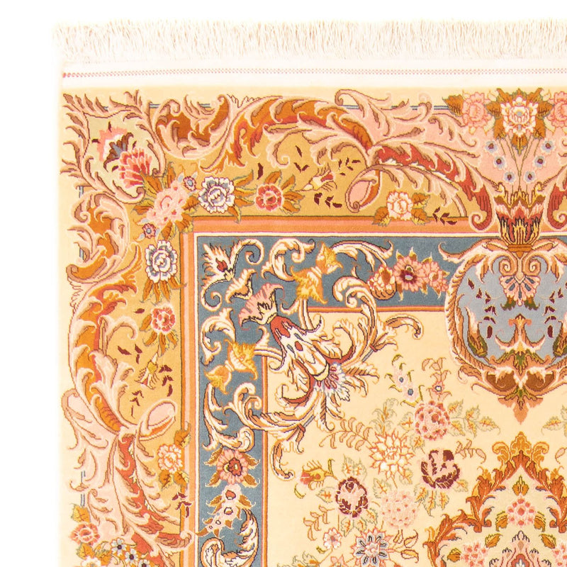 Persisk tæppe - Tabriz - Premium - 200 x 145 cm - beige