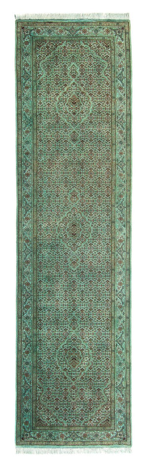 Løber Orientalsk tæppe - Tabriz - 305 x 84 cm - grøn