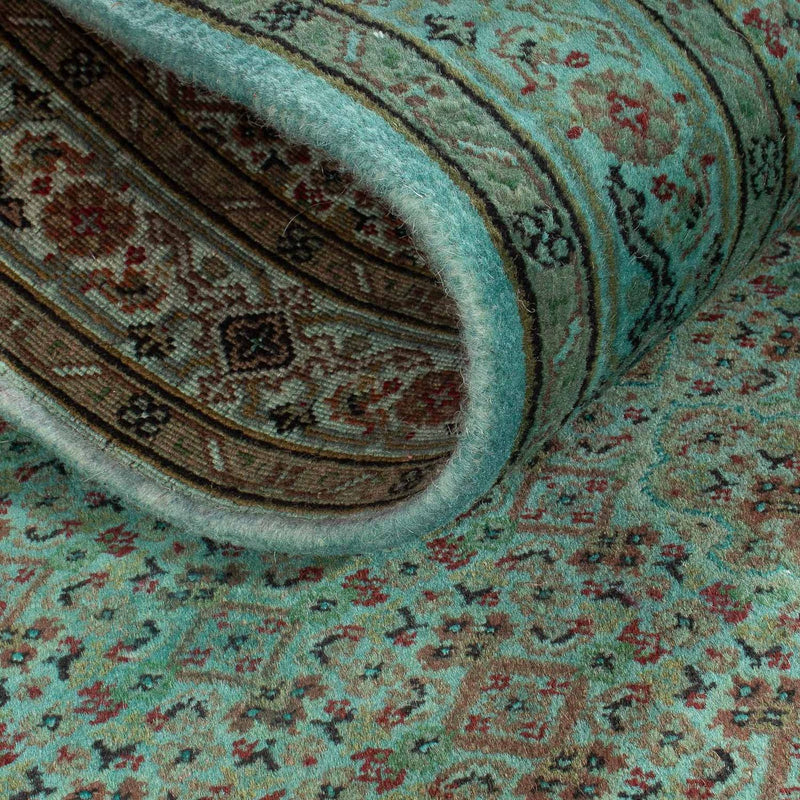 Løber Orientalsk tæppe - Tabriz - 305 x 84 cm - grøn